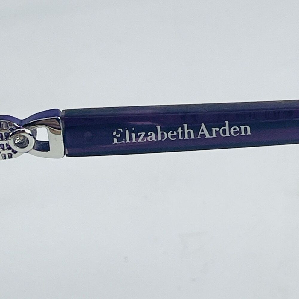 Elizabeth Arden Eyeglass Frame EA1201-2 Women Purple Tortoise Cat Eye 52-16-140 - Picture 3 of 11